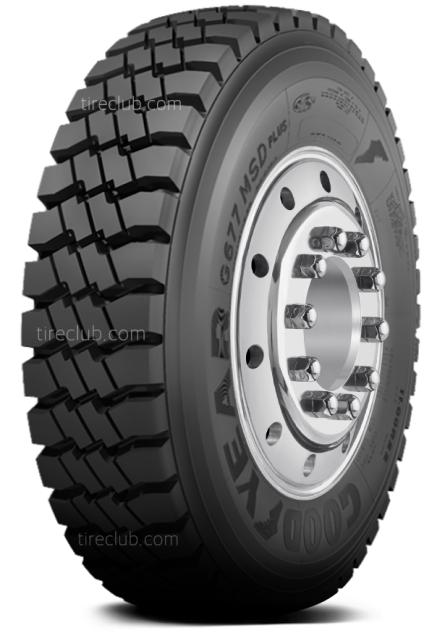 llantas Goodyear G677 MSD PLUS