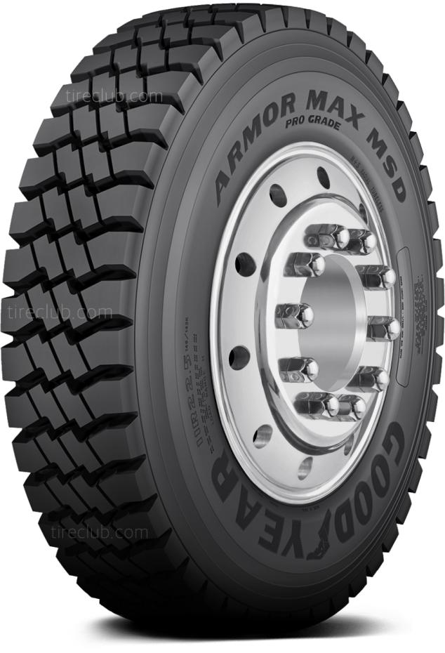 llantas Goodyear Armor Max Pro Grade MSD