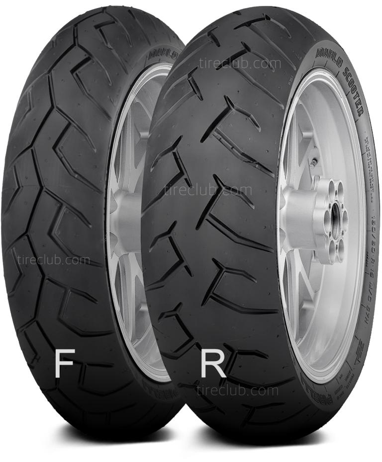 llantas Pirelli Diablo Scooter