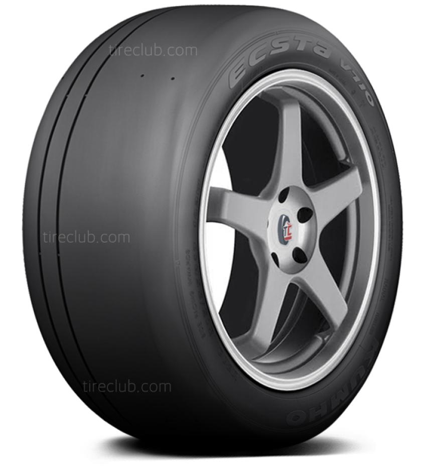 Kumho Ecsta V710 - Round Shoulder tyres