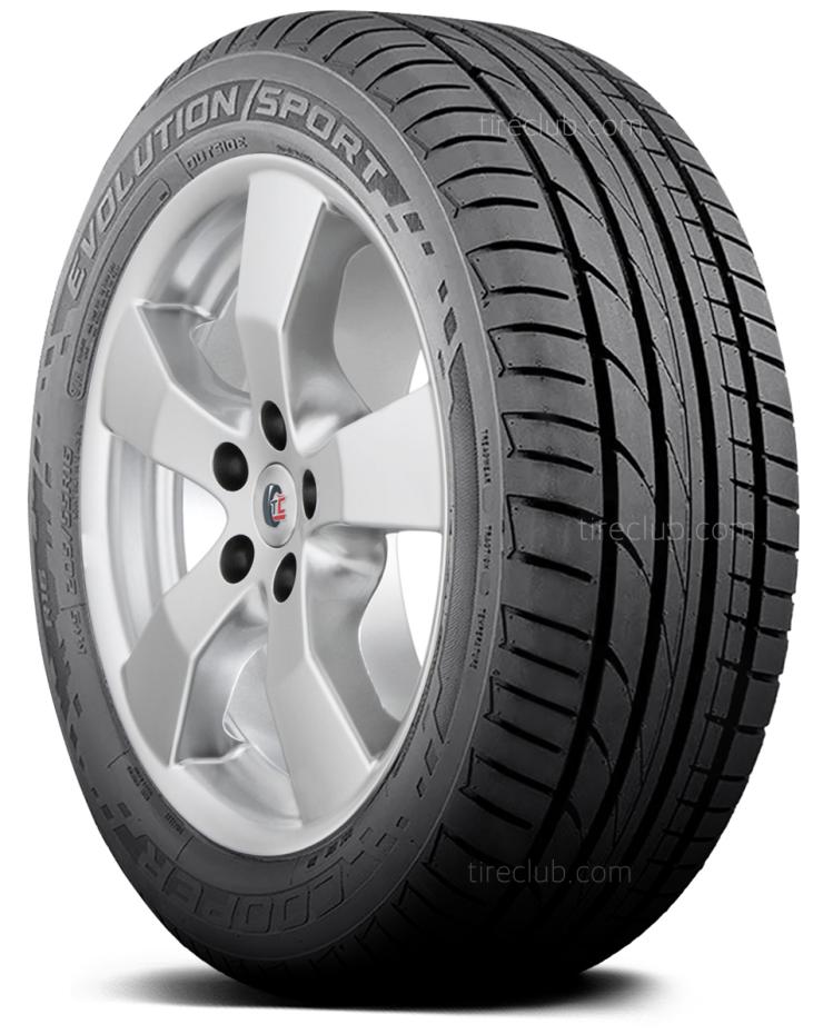 Cooper Evolution Sport tyres