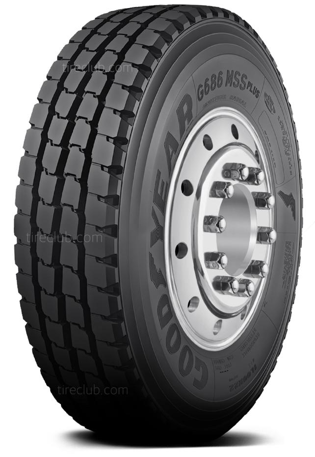 llantas Goodyear G686 MSS PLUS