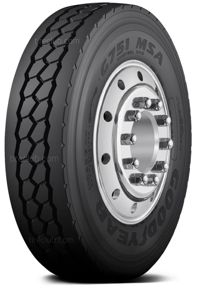 llantas Goodyear G751 MSA Duraseal